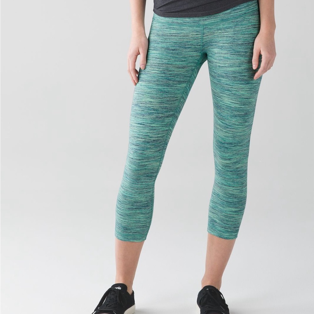 Lululemon Wunder Under Crop High Rise